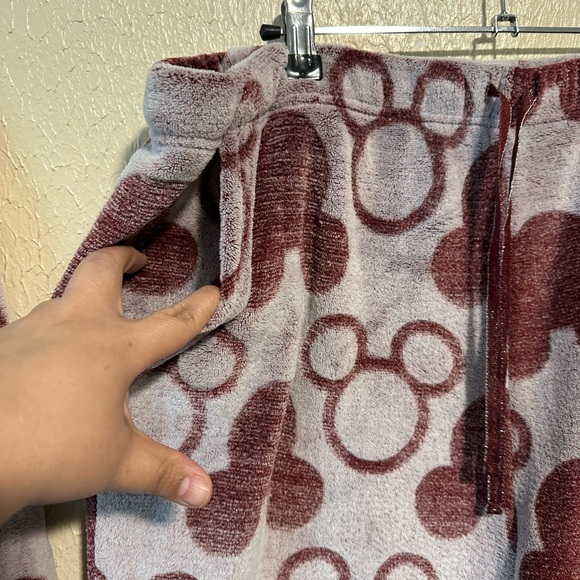 Disney‎ Mickey Mouse Fleece 2-piece Jogger Lounge PJ Set XXL Plus Size - Picture 6 of 11